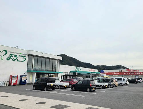鳥取県南部町　スーパーとドラッグストア
